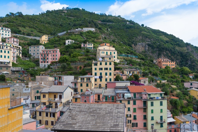 点击大图看下一张：意大利五渔村风景图片