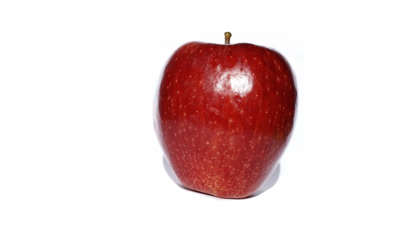 点击大图看下一张：松脆的花牛苹果图片