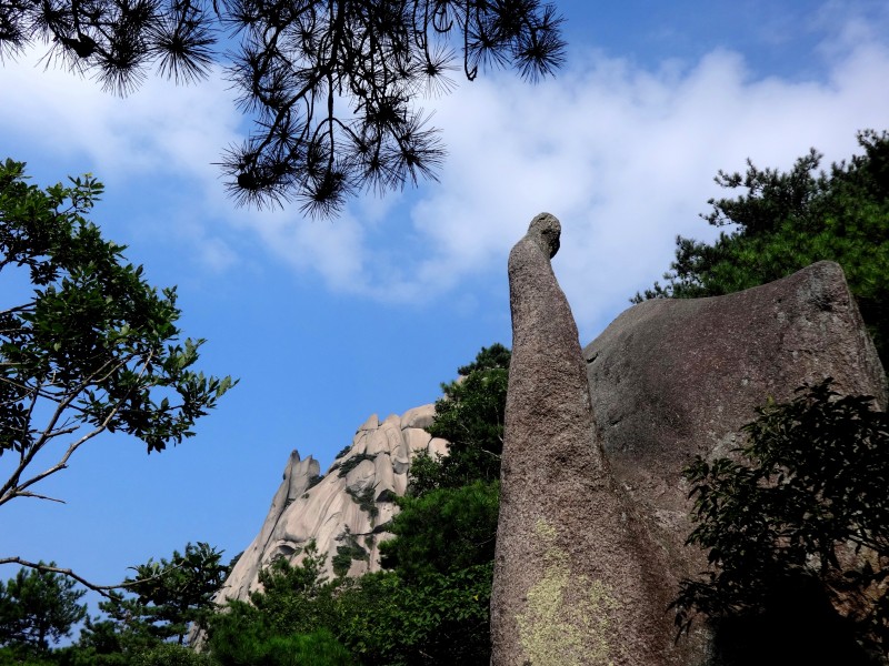 点击大图看下一张：安徽安庆天柱山自然风景图片