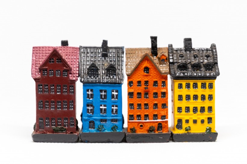 点击大图看下一张：迷你房屋模型图片