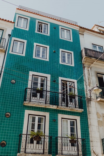 点击大图看下一张：葡萄牙里斯本的建筑图片