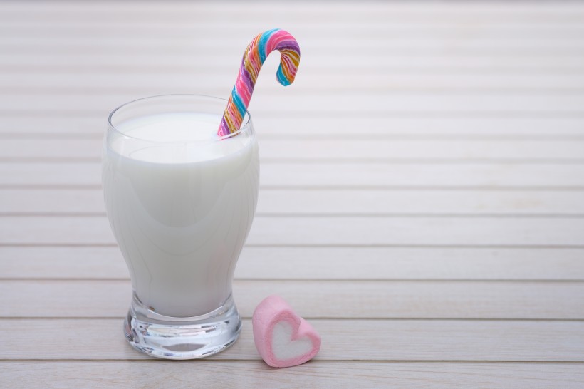 点击大图看下一张：营养丰富的牛奶图片
