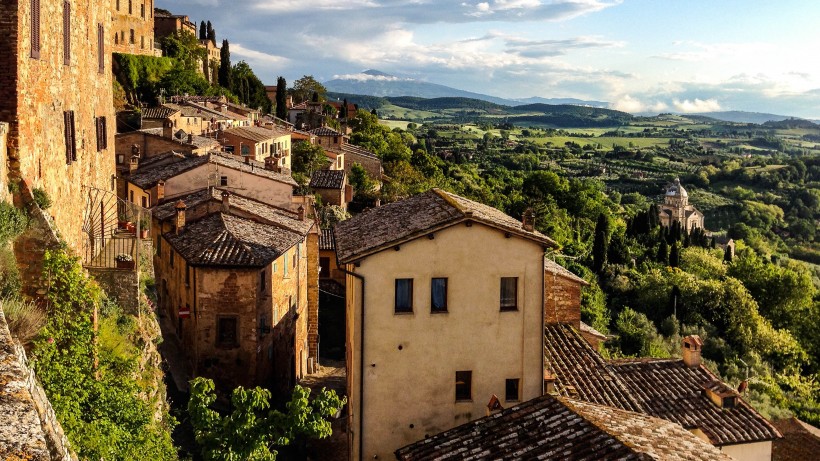 点击大图看下一张：意大利托斯卡纳自然风景图片