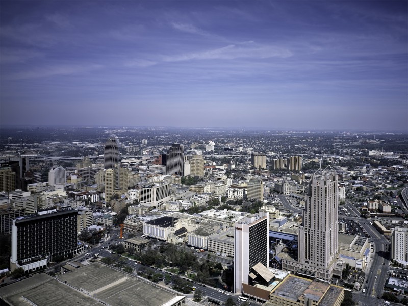 点击大图看下一张：美国圣安东尼奥城市风景图片