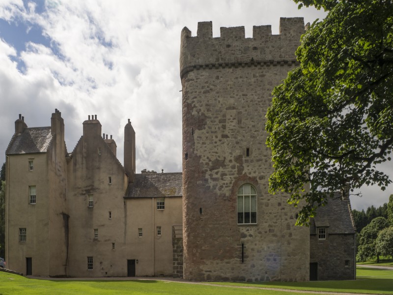 点击大图看下一张：英国阿伯丁的城堡图片