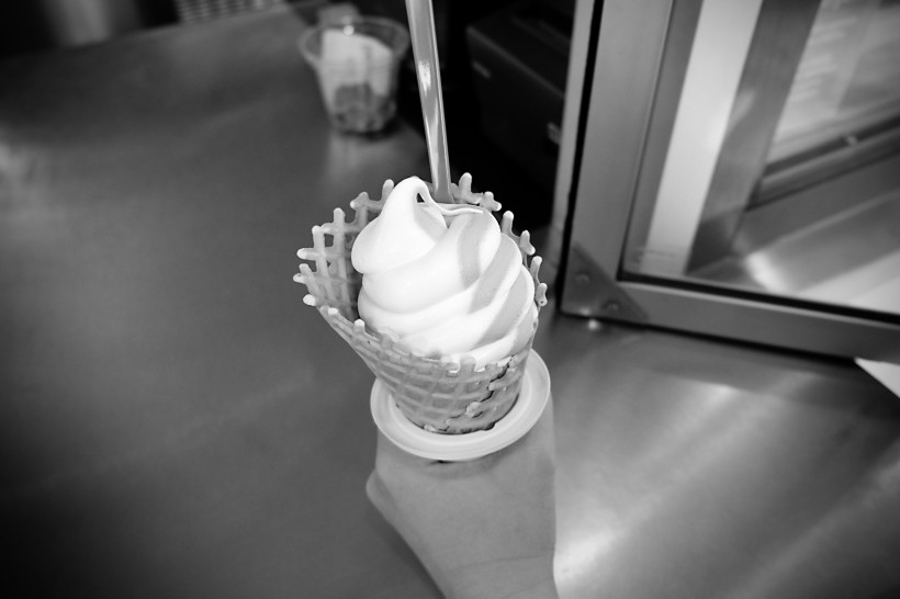 点击大图看下一张：甜筒冰淇淋图片