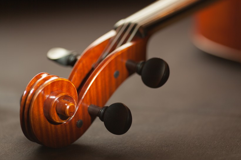 点击大图看下一张：典雅的小提琴图片