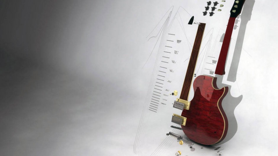 点击大图看下一张:桌面壁纸高清1366x768精美吉他摄影