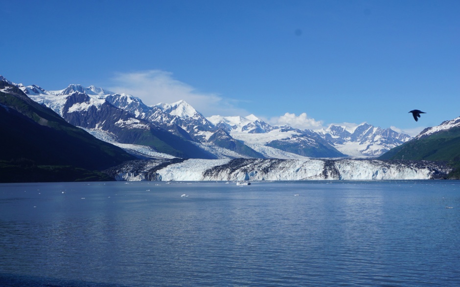 点击大图看下一张：阿拉斯加冰山风景图片壁纸