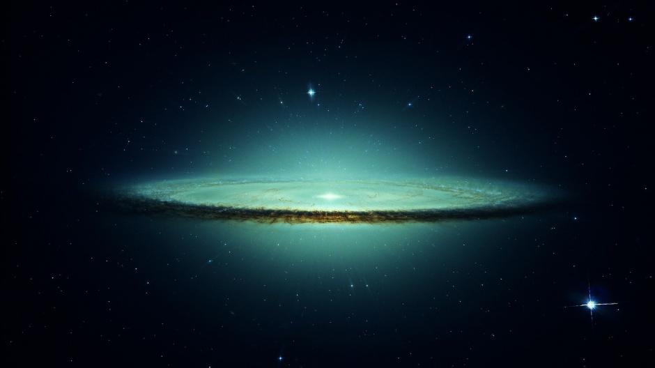 点击大图看下一张：银河系宇宙星空护眼壁纸
