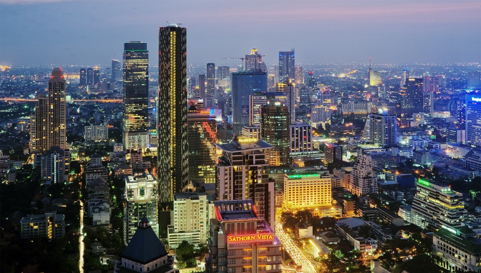 点击大图看下一张：高清泰国城市风光壁纸桌面