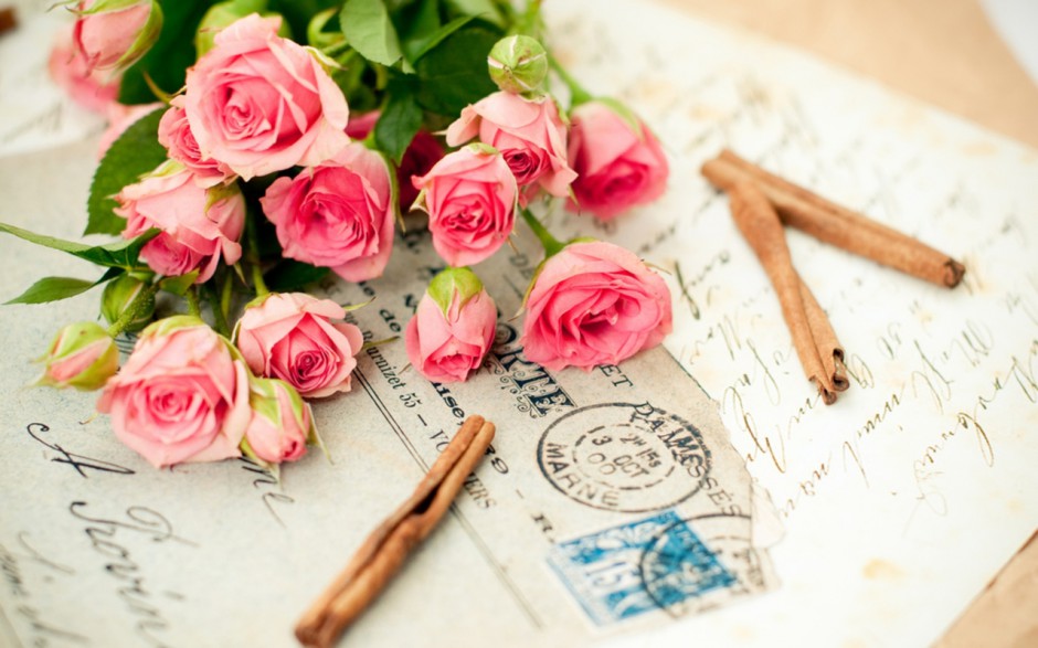 点击大图看下一张：爱情的玫瑰花精美壁纸图片