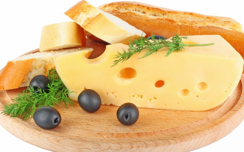 点击大图看下一张：美食奶酪精美高清电脑壁纸