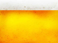 黄色啤酒液体创意背景高清图片