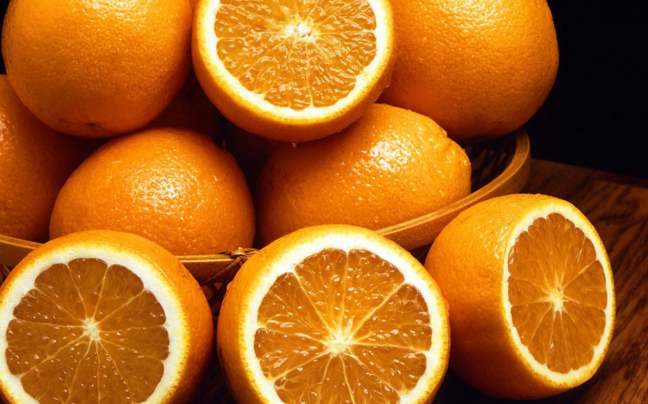 点击大图看下一张：美味橙子清新夏日水果精选图片
