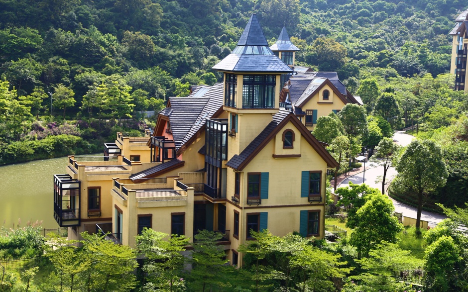 点击大图看下一张：深圳华侨城护眼风景电脑壁纸