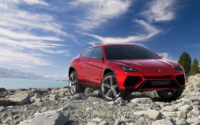 点击大图看下一张：豪车兰博基尼越高清精美壁纸