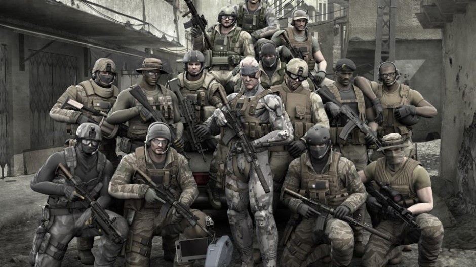点击大图看下一张：游戏《合金装备4:爱国者之枪》精彩人物壁纸