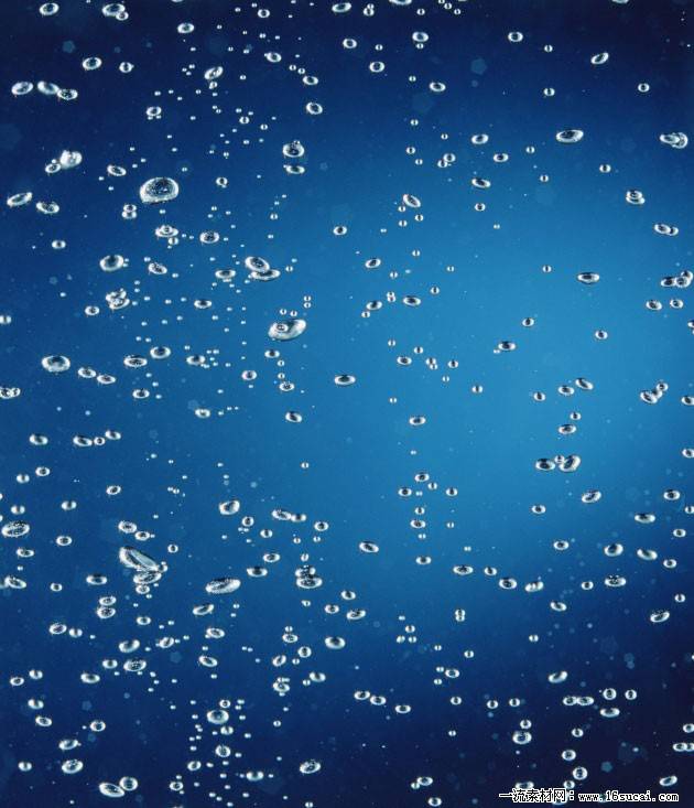 点击大图看下一张：灵动性的浅蓝色水滴高清图片