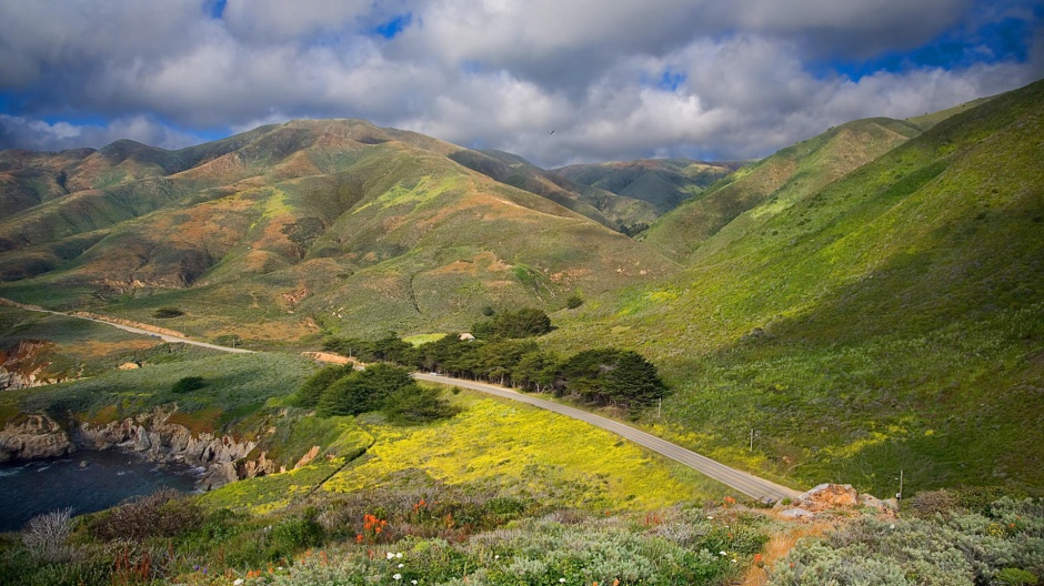 点击大图看下一张：加利福尼亚大自然风光壁纸