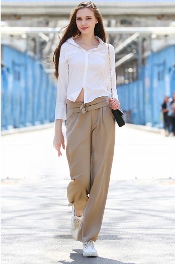 点击大图看下一张：时尚女生潮流欧美范儿伤感街拍