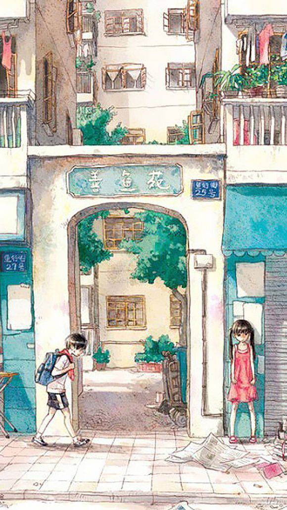 点击大图看下一张:卡通女生图片唯美俏皮