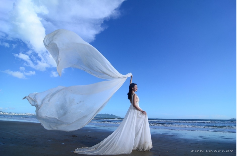 点击大图看下一张:梦幻个性的欧美范婚纱照赏析