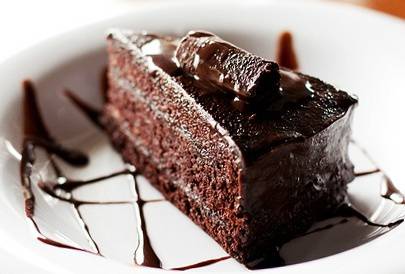 点击大图看下一张：巧克力蛋糕图片香味浓厚