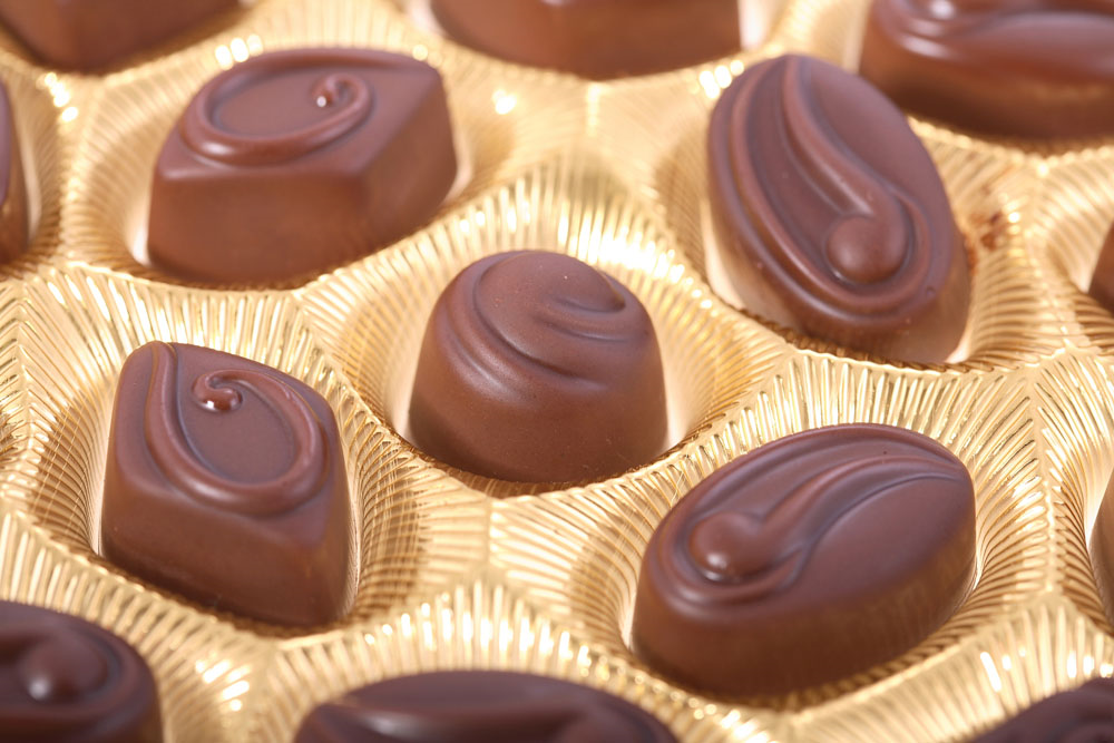 点击大图看下一张：超好吃的巧克力高清图片