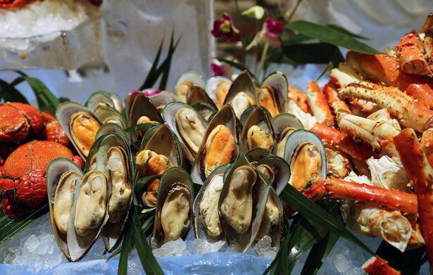 点击大图看下一张：最好吃的海鲜摄影图片