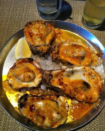 点击大图看下一张:美味的海鲜大餐食物图片