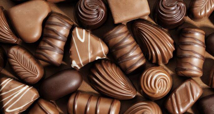 点击大图看下一张：精美的巧克力甜食图片