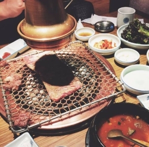 点击大图看下一张：韩国烤肉图片 韩国美食诱人的烤肉