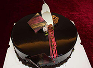 自制黑巧克力蛋糕图片