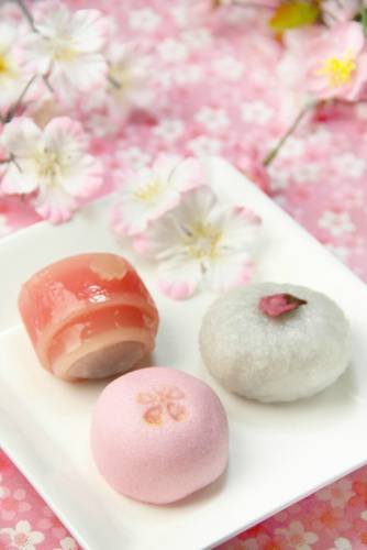 点击大图看下一张：日本小吃和果子图片
