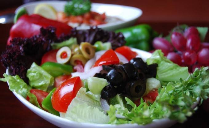 点击大图看下一张：完美营养餐 健康蔬菜沙拉