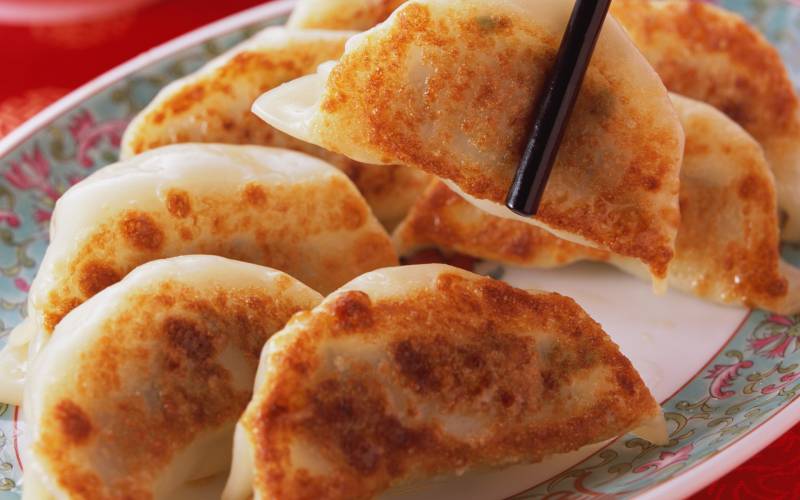 点击大图看下一张：粽子饺子高清面点美食小吃
