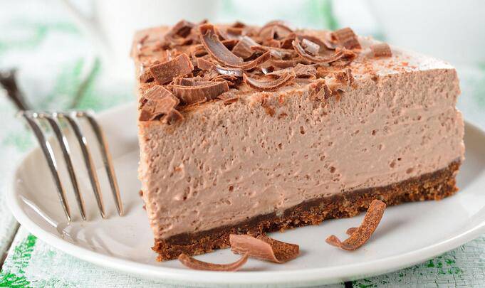 点击大图看下一张：美味的巧克力蛋糕图片
