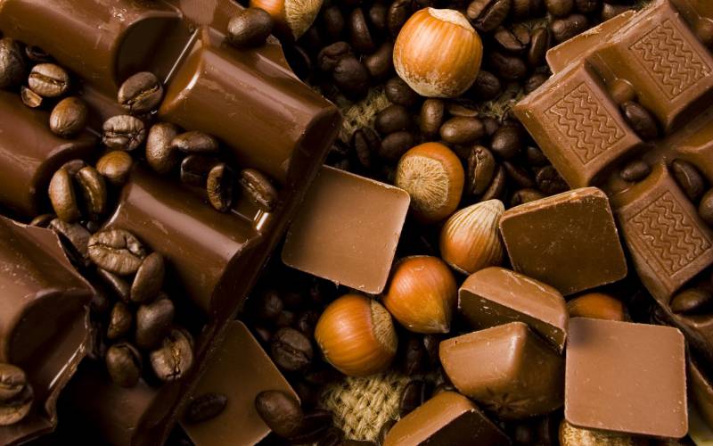 点击大图看下一张：巧克力精制甜美苦涩食物图片