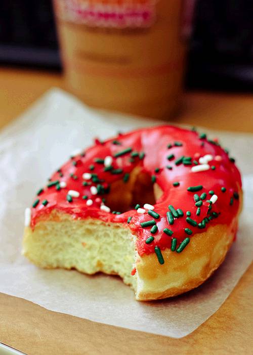 点击大图看下一张：多拿滋甜甜圈图片造型甜美诱惑