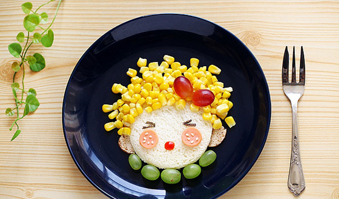 点击大图看下一张：儿童创意早餐美食食谱分享