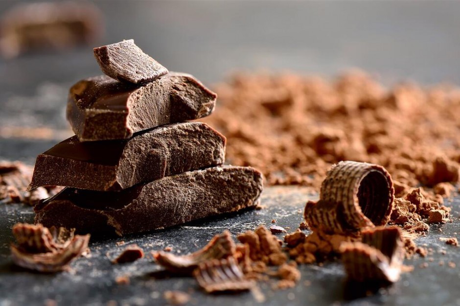点击大图看下一张：巧克力美食原料鉴赏味道醇厚