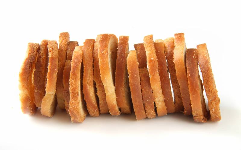 点击大图看下一张：精致面包甜点面制美食宽屏壁纸