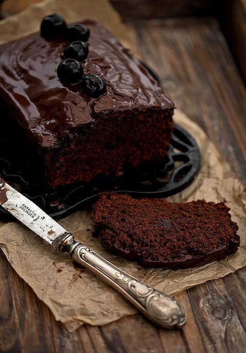 点击大图看下一张：黑巧克力甜点香味浓郁