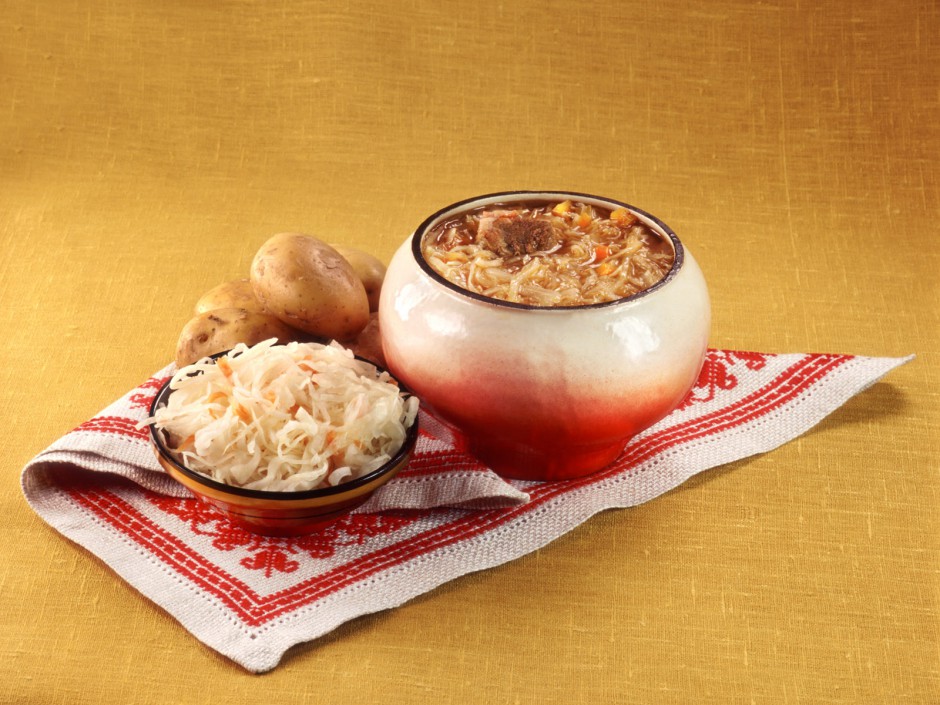 点击大图看下一张：俄式烤肉美食图片素材