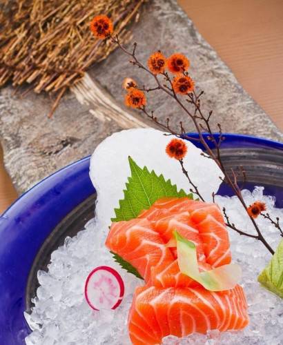 点击大图看下一张：日本料理寿司图片体验自然的味道