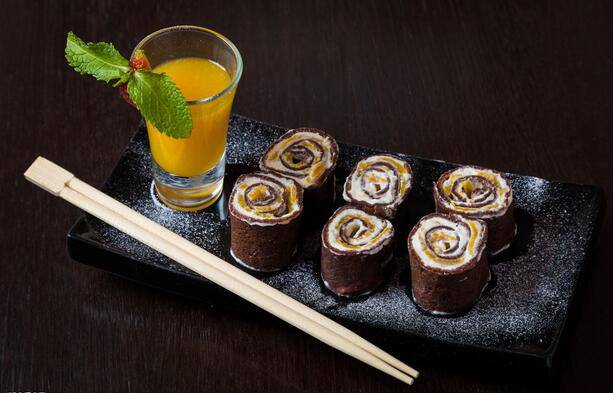 点击大图看下一张：精选美味的巧克力甜点图片