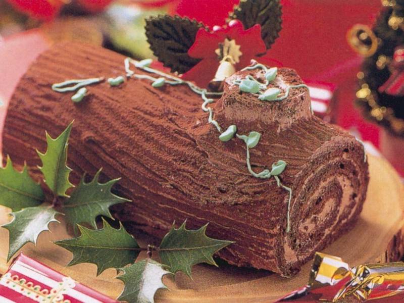 点击大图看下一张：圣诞美食大餐蛋糕火鸡高清美图