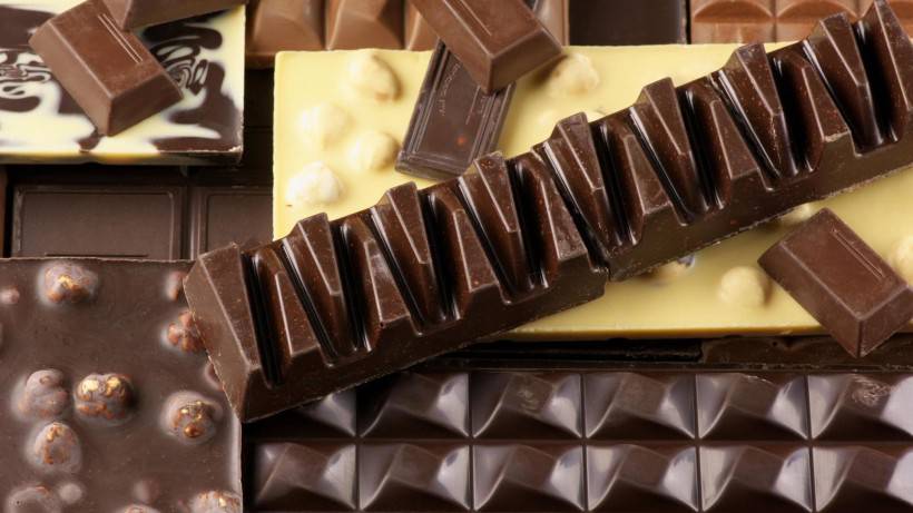点击大图看下一张：精美香醇的黑巧克力图片