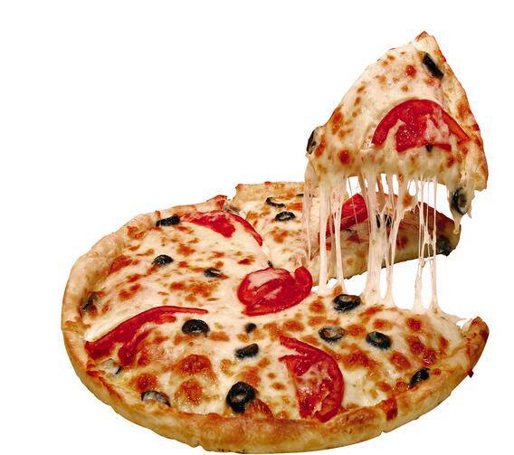 点击大图看下一张：正宗的意大利披萨图片素材
